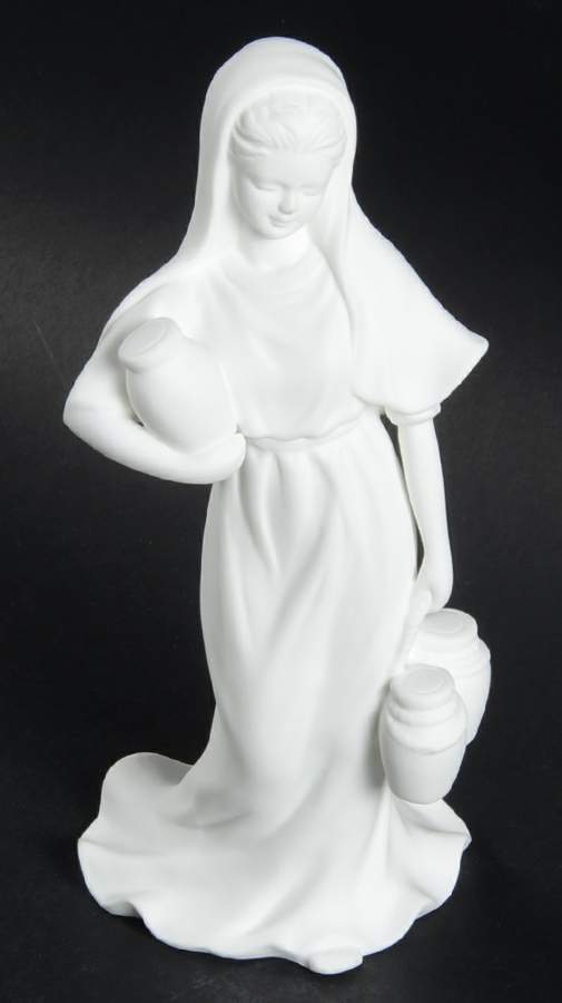 Lenox Nativity-White Girl Carrying Water - No Box 61b by Lenox-1