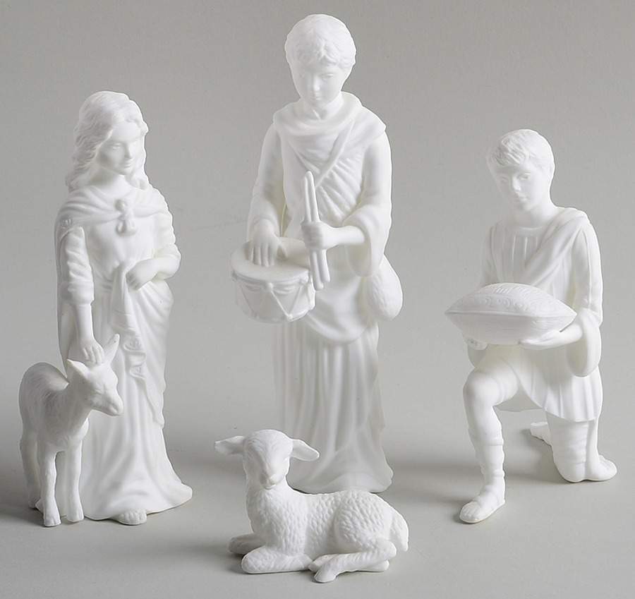 Lenox Nativity-White Children Of Bethlehem-Set Of 4 - No Box by Lenox-1