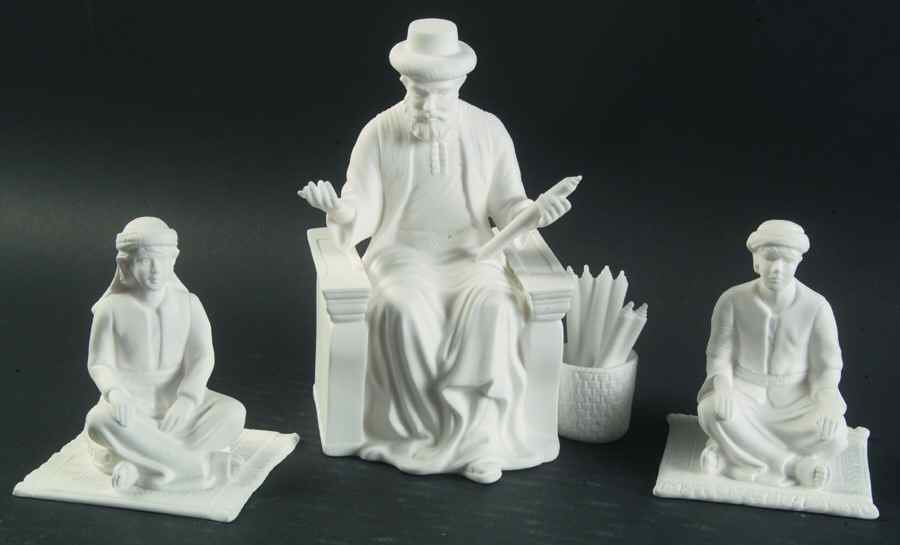 Lenox Nativity-White Teacher And Students-Set Of 3 - Boxed by Lenox-1