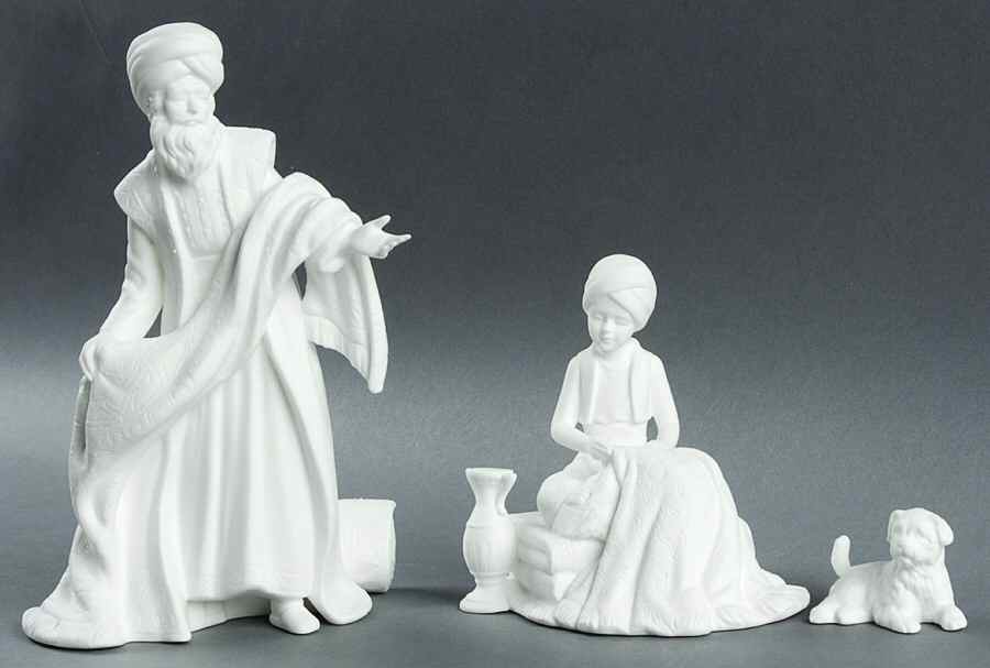 Lenox Nativity-White Master Of The Loom-3 Pc Set - Boxed by Lenox-1