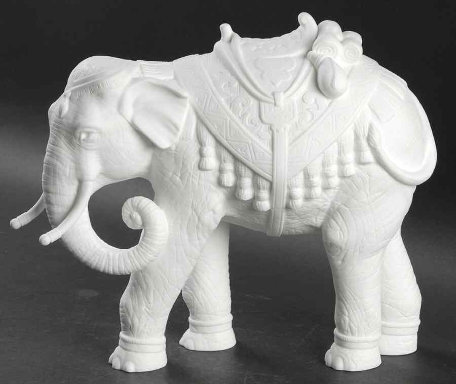 Lenox Nativity-White Elephant - No Box by Lenox-1