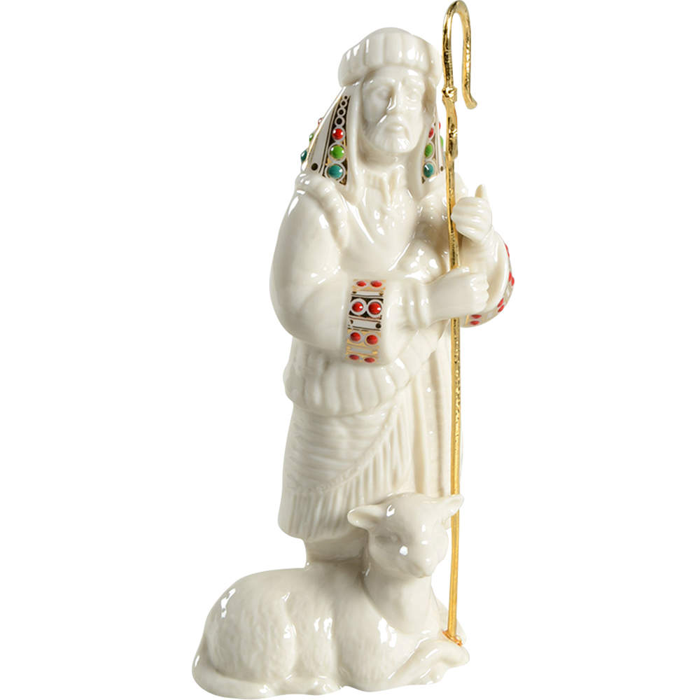 China Jewels Nativity Shepherd With Staff - Boxed by Lenox-1