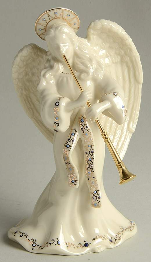 China Jewels Nativity Angel With Trumpet - Boxed by Lenox-1