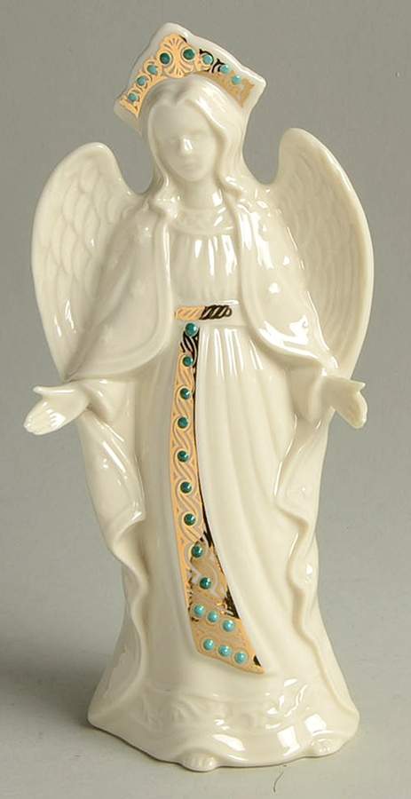 China Jewels Nativity Angel-Hands Open - No Box by Lenox-1