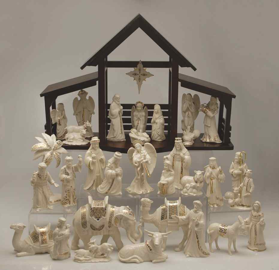 China Jewels Nativity 33 Piece Set - Nativity Set Of 33 by Lenox-1