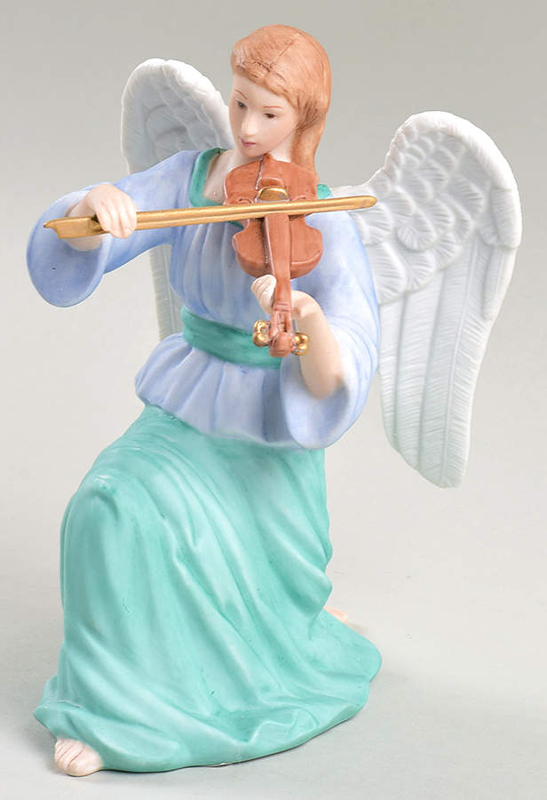 Renaissance Nativity Angel With Violin - No Box by Lenox-1