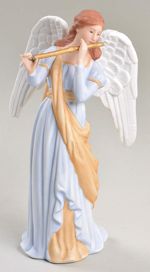 Renaissance Nativity Angel With Flute - No Box by Lenox-1