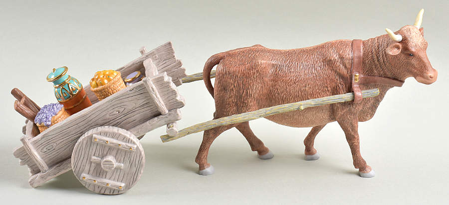 Renaissance Nativity Ox With Cart - No Box by Lenox-1