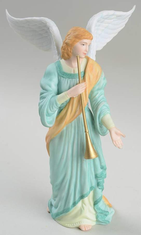 Renaissance Nativity Angel With Horn - No Box by Lenox-1