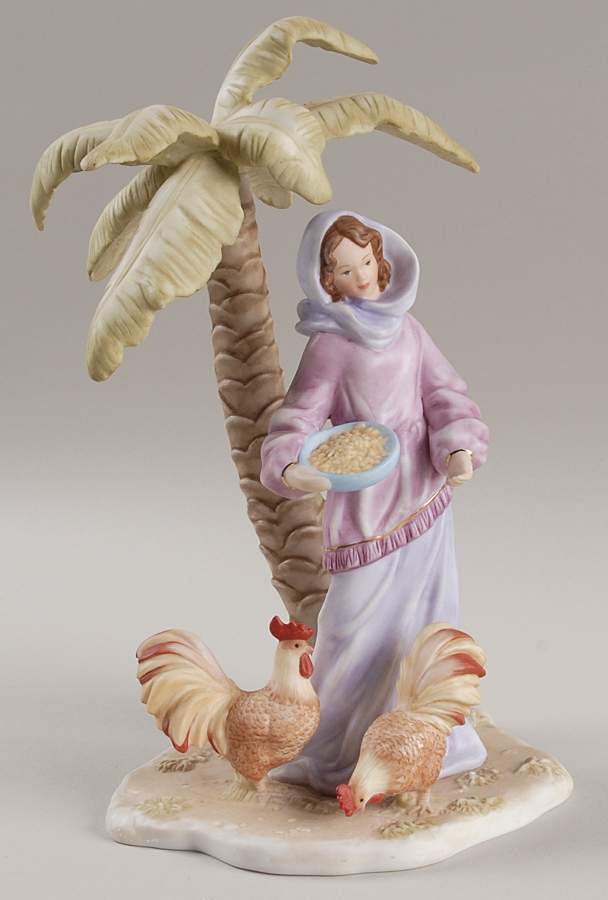 Renaissance Nativity Innkeeper's Daughter - Boxed by Lenox-1