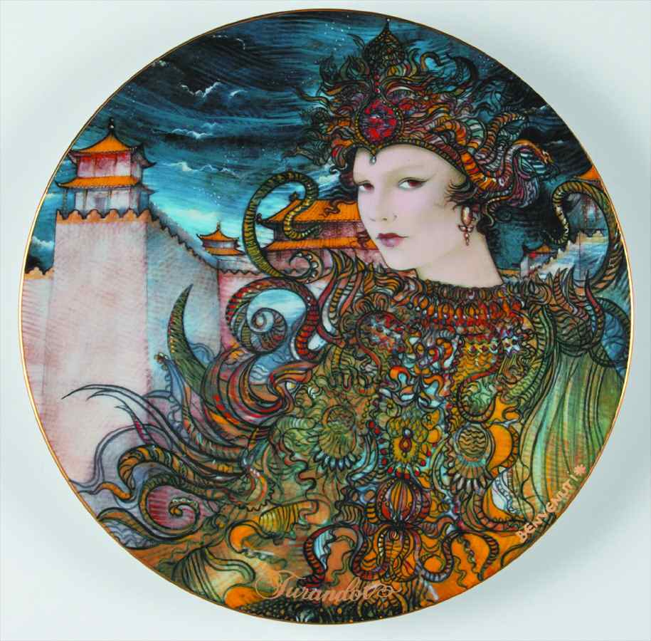 Women of Puccini Turandot - Boxed by Le Porcellaine Fontana-1