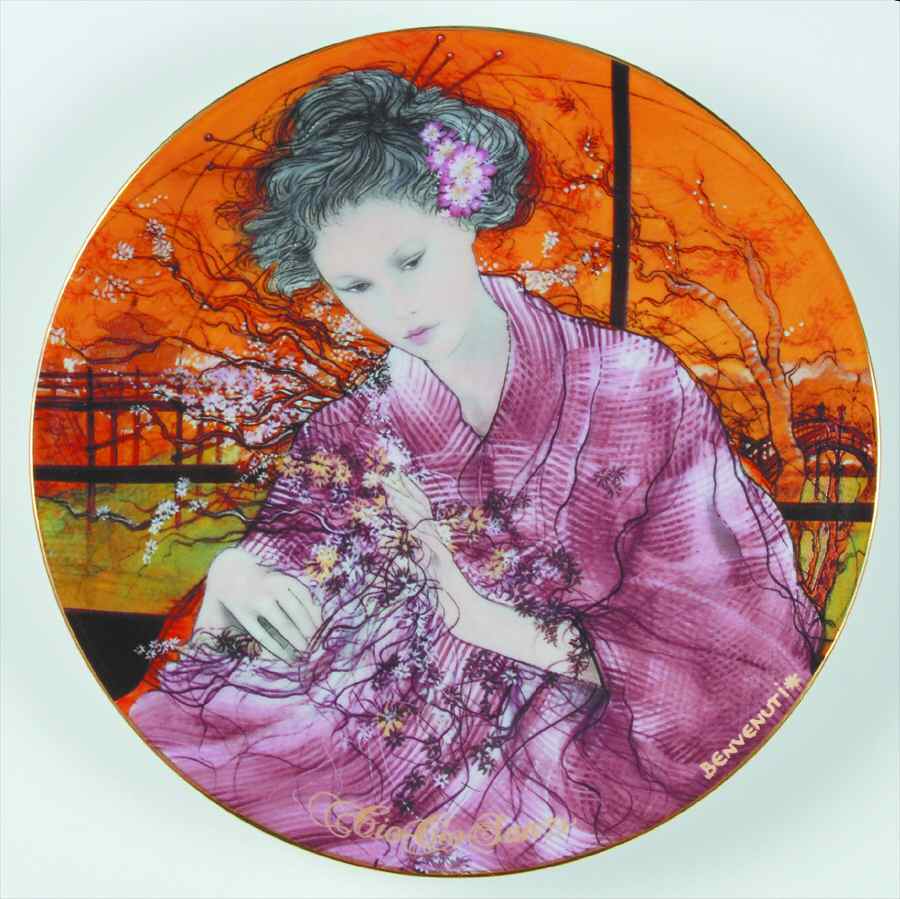 Women of Puccini Madama Butterfly - No Box by Le Porcellaine Fontana-1
