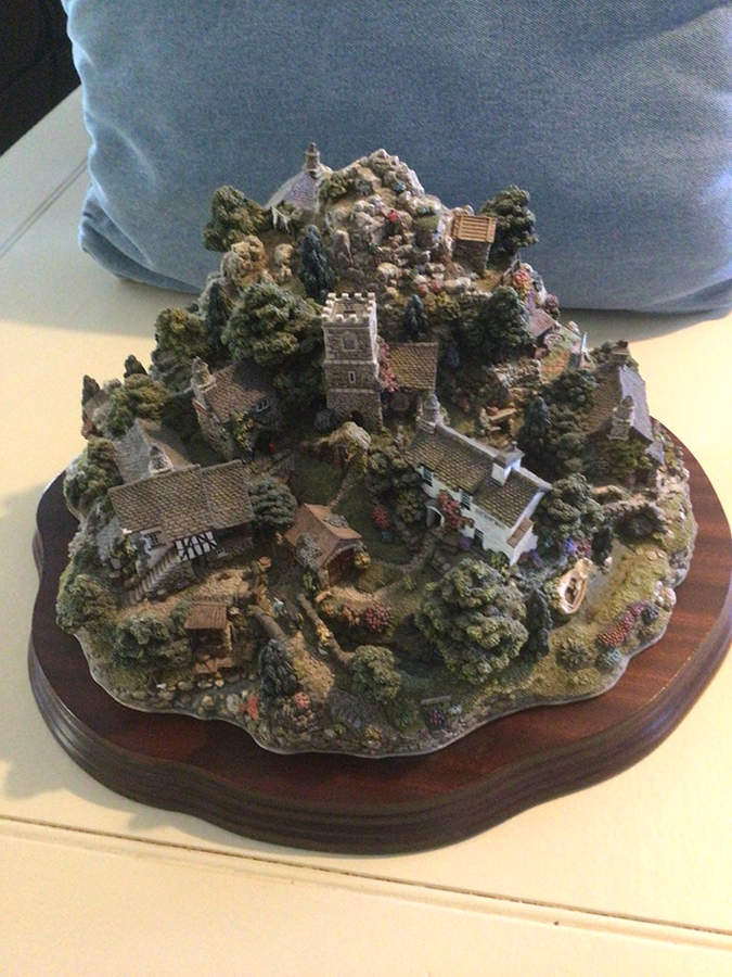 English Cottages Coniston Crag - 392 With Box by Lilliput Lane-1