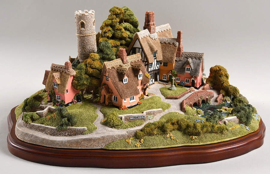 English Cottages Saxham St Edmunds - Boxed by Lilliput Lane-1
