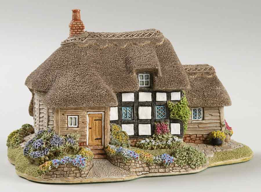 English Cottages Foxglove Fields - Boxed by Lilliput Lane-1