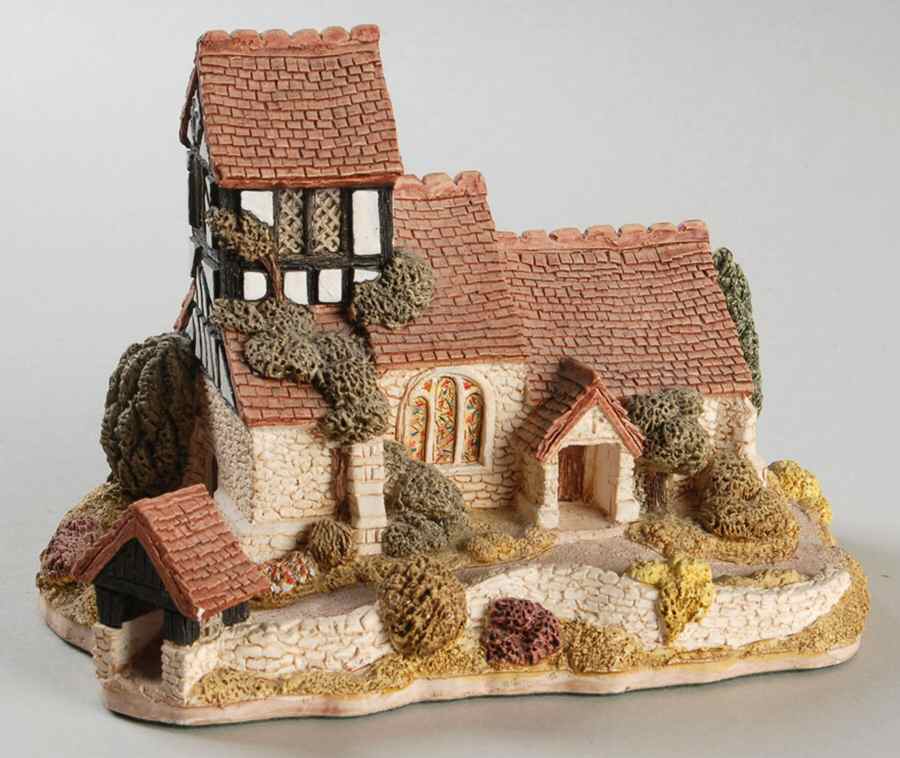 English Cottages St Marks Church - Boxed by Lilliput Lane-1