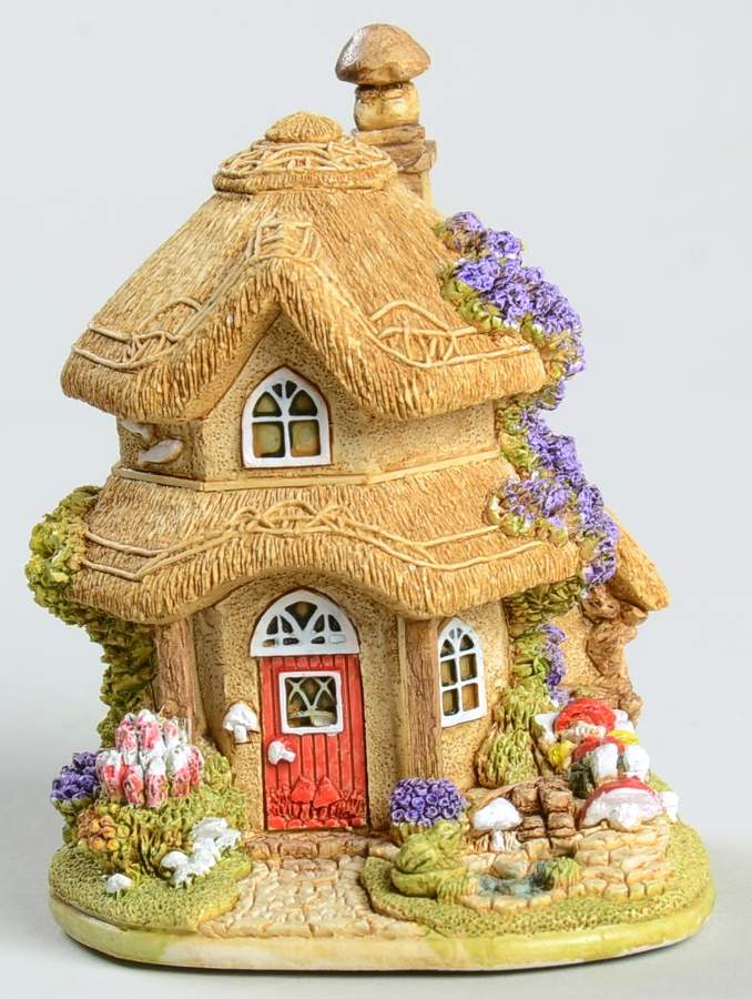 English Cottages Gnome Fishing - No Box by Lilliput Lane-1