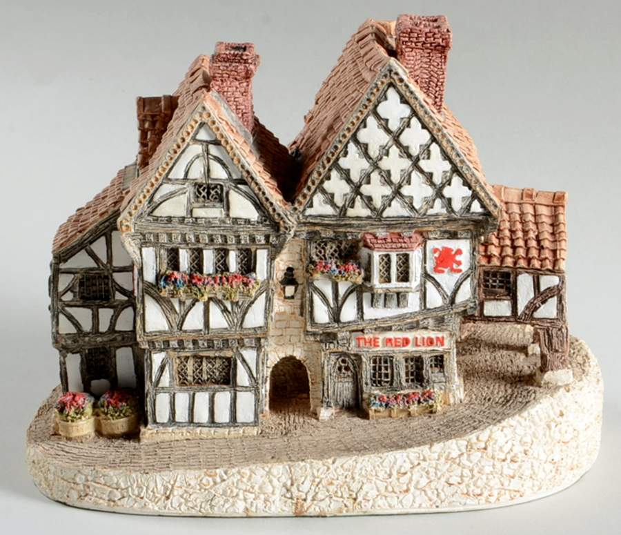 English Cottages Red Lion Inn - Boxed by Lilliput Lane-1