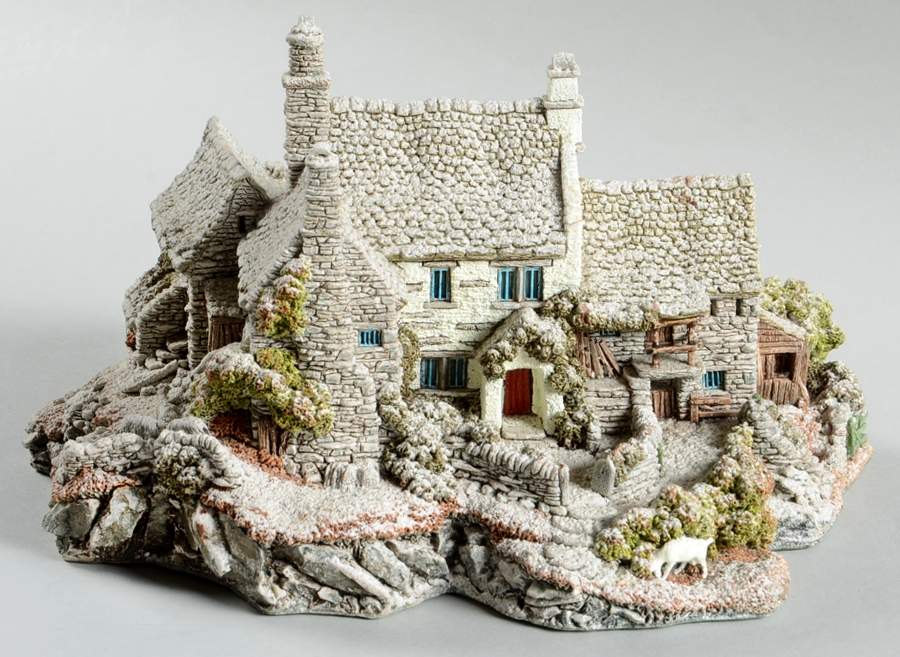 English Cottages Winter At High Ghyll - Boxed by Lilliput Lane-1