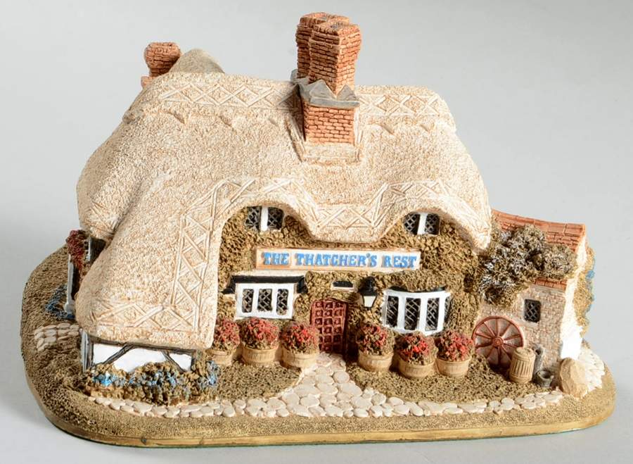 English Cottages Thatcher's Rest - No Box by Lilliput Lane-1