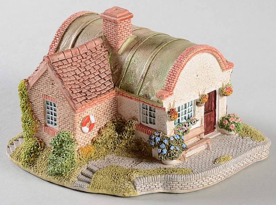English Cottages Lapworth Lock - No Box by Lilliput Lane-1
