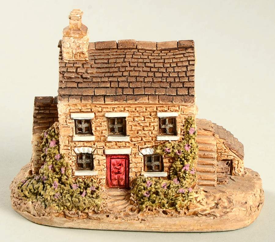 English Cottages Dale House-Larger Windows,More Foliage - With Box Bx351 by Lilliput Lane-1