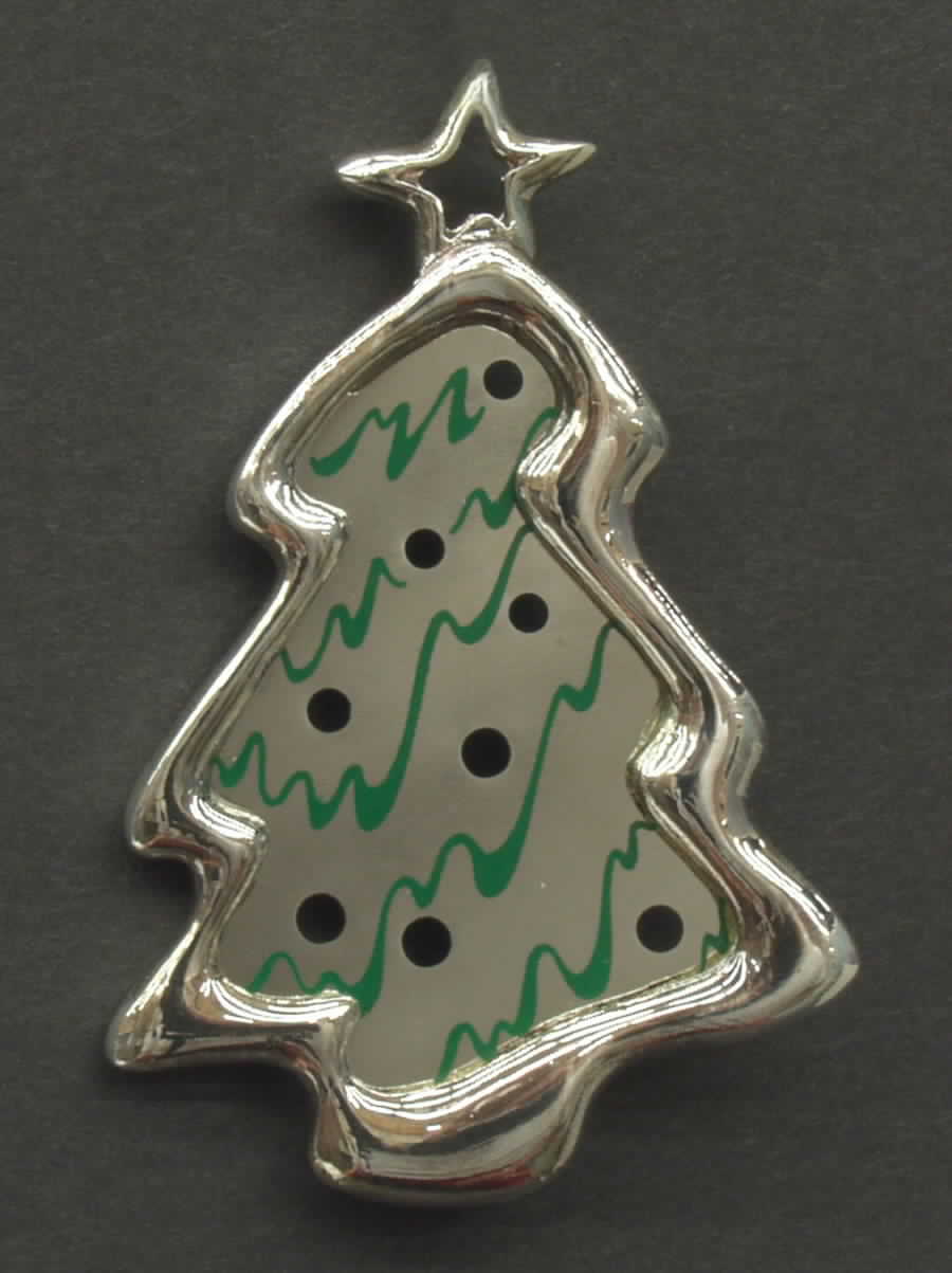 Lunt Christmas Ornament Tree With Silver - No Box by Lunt Silver-1