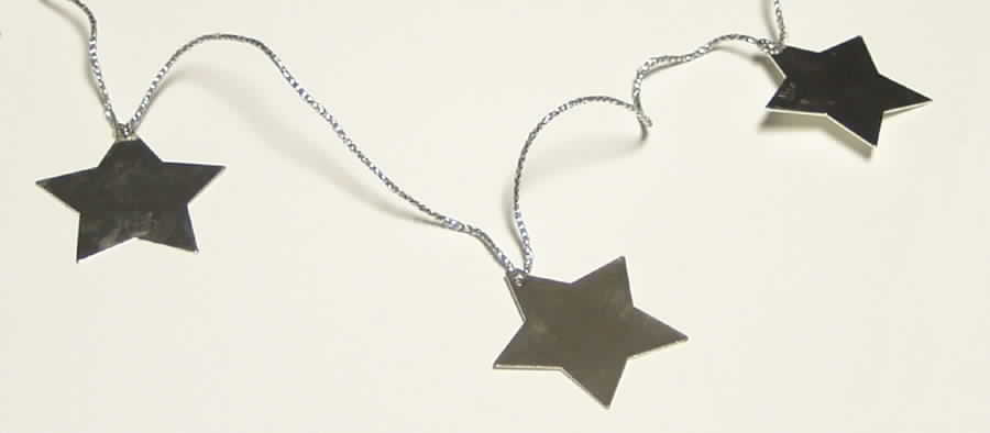 Lunt Christmas Ornament Star Garland - Boxed by Lunt Silver-1