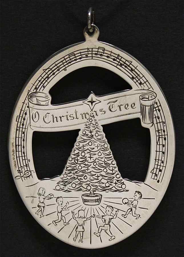 Music of Christmas O Christmas Tree - Boxed by Lunt Silver-1