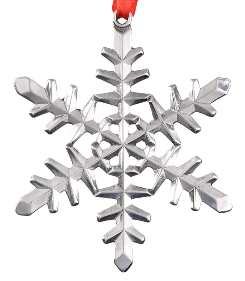 Annual Snowflake Ornaments 2008 Snowflake - No Box by Lunt Silver-1