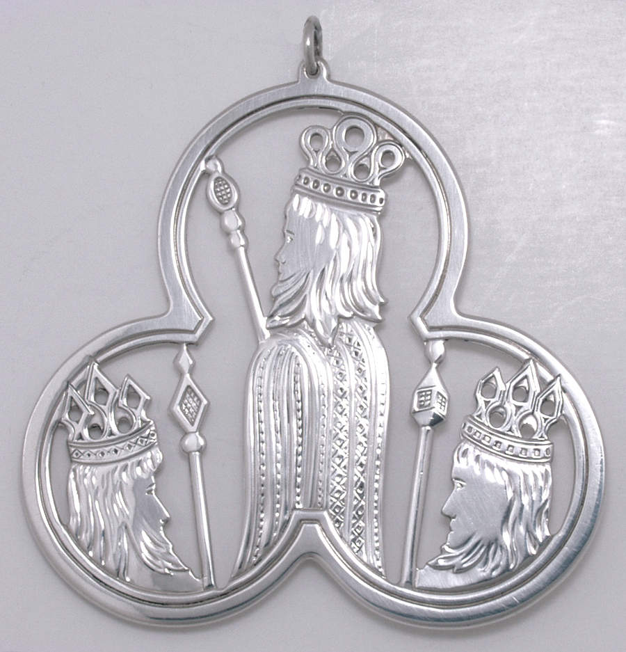 Trefoil Gift Of Kings, 2 3/4 W - No Box by Lunt Silver-1