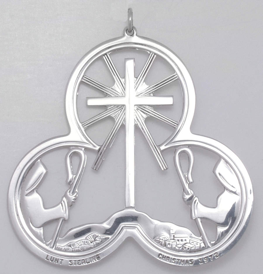 Trefoil Shepherds Vigil - No Box by Lunt Silver-1