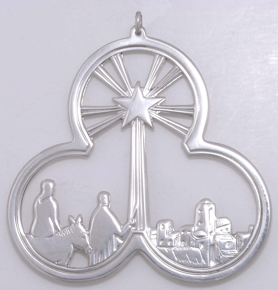 Trefoil Journey By Starlight - Boxed by Lunt Silver-1