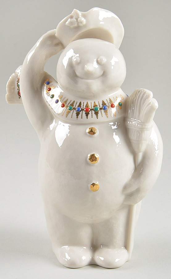 China Jewels Snowpeople Jolly Snowman - No Box by Lenox-1