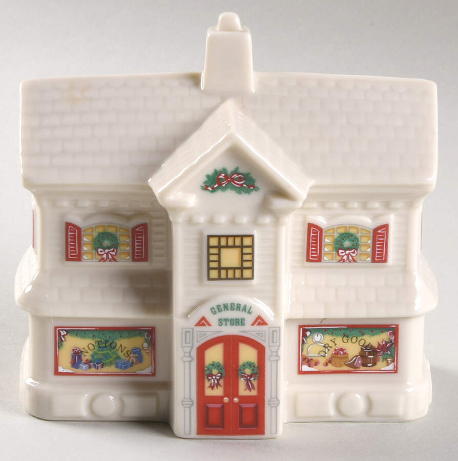 Holiday Village Kringle's General Store - Boxed by Lenox-1