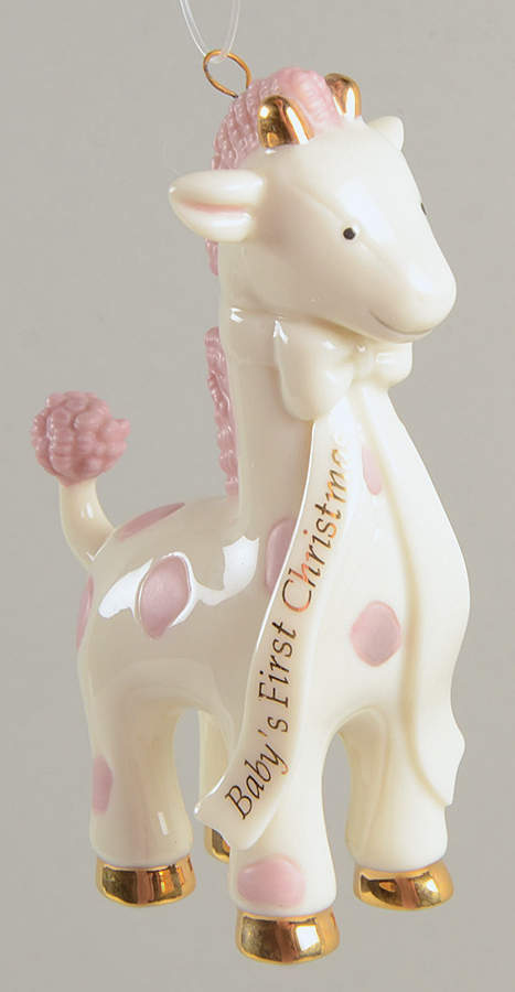 Lenox Christmas Ornament Giraffe-Pink - Boxed by Lenox-1