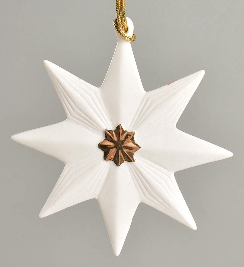 Lenox Christmas Ornament Pleated Star - Boxed by Lenox-1