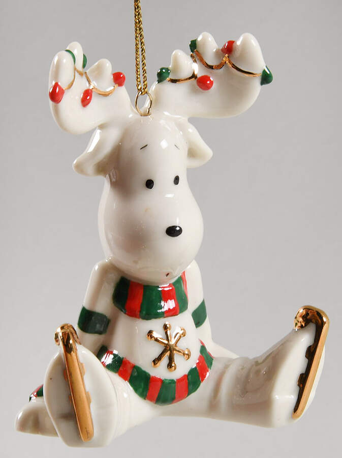 Lenox Christmas Ornament Moosecapades - Boxed by Lenox-1