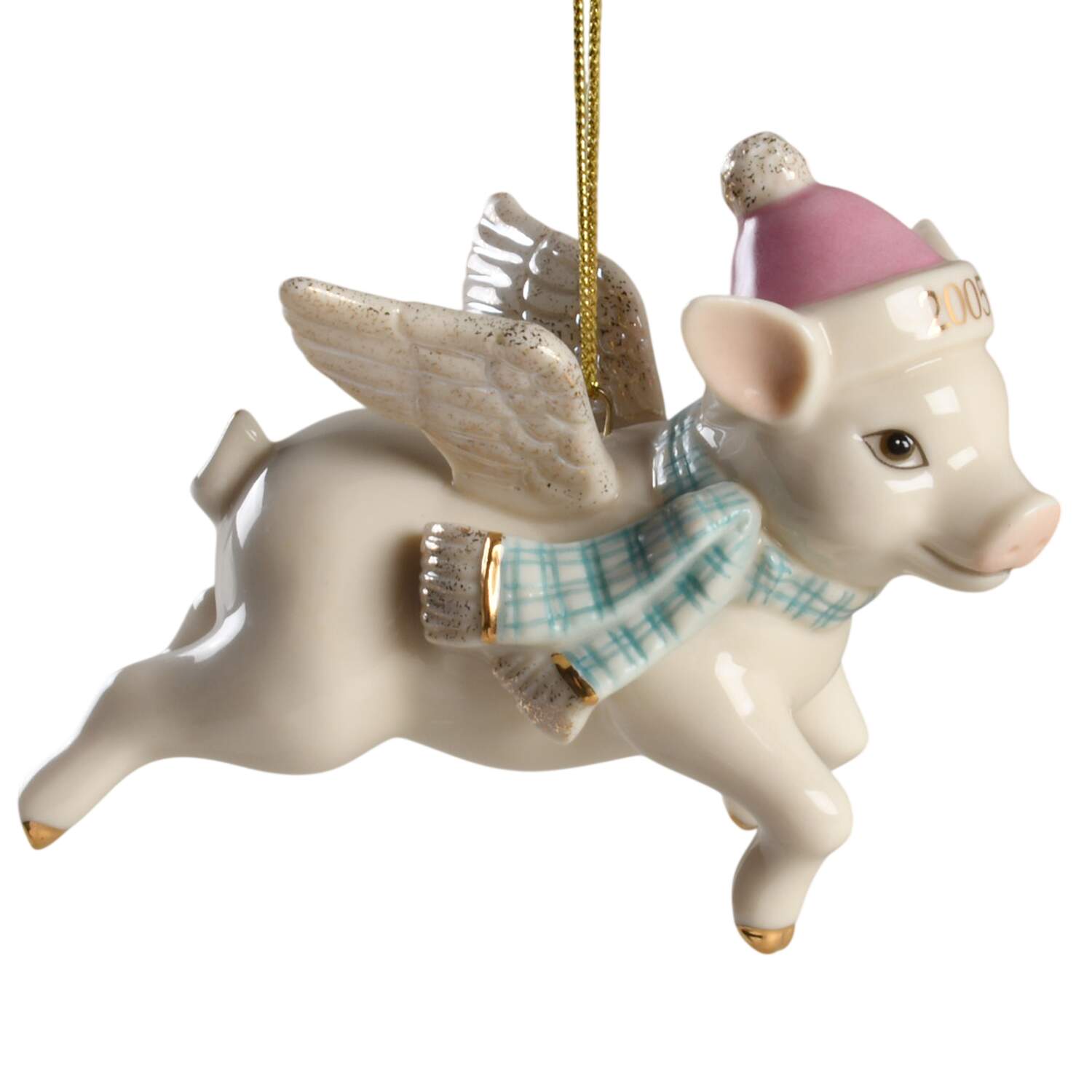 Lenox Christmas Ornament Yule Hog - No Box by Lenox-1