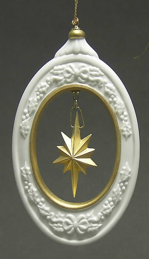 Golden Treasures of Christmas Star - No Box by Lenox-1