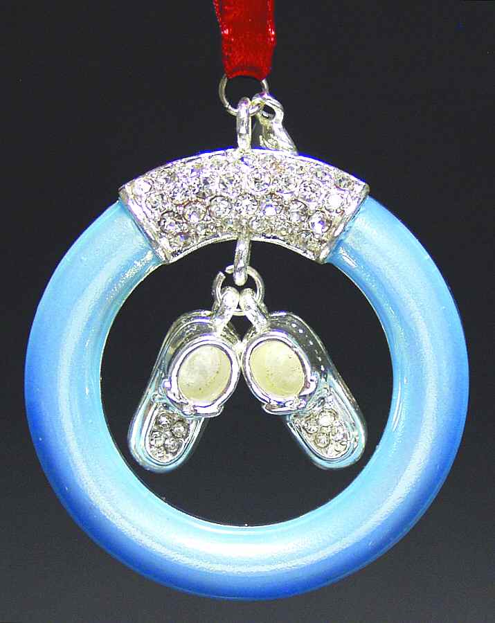 Baby Jewels Ornaments Baby Jewels Ring-Boy - Boxed by Lenox-1