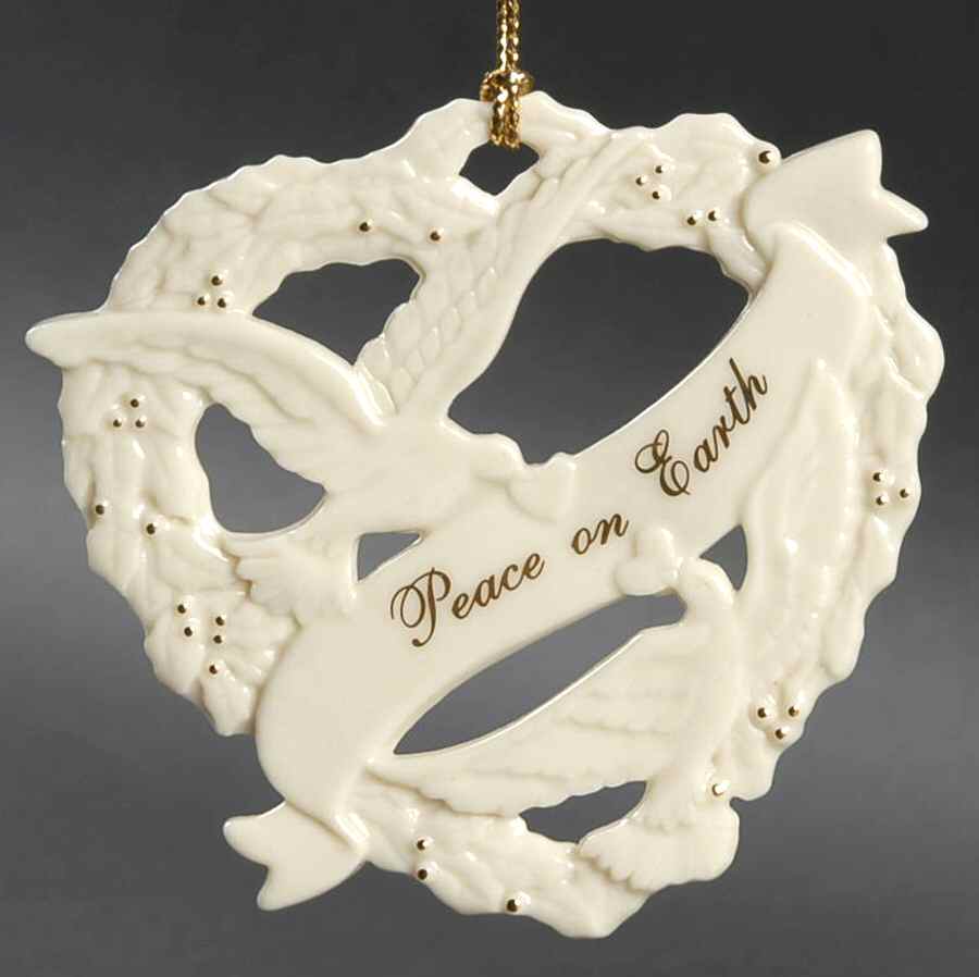 Lenox Christmas Ornament Peace On Earth - Boxed by Lenox-1