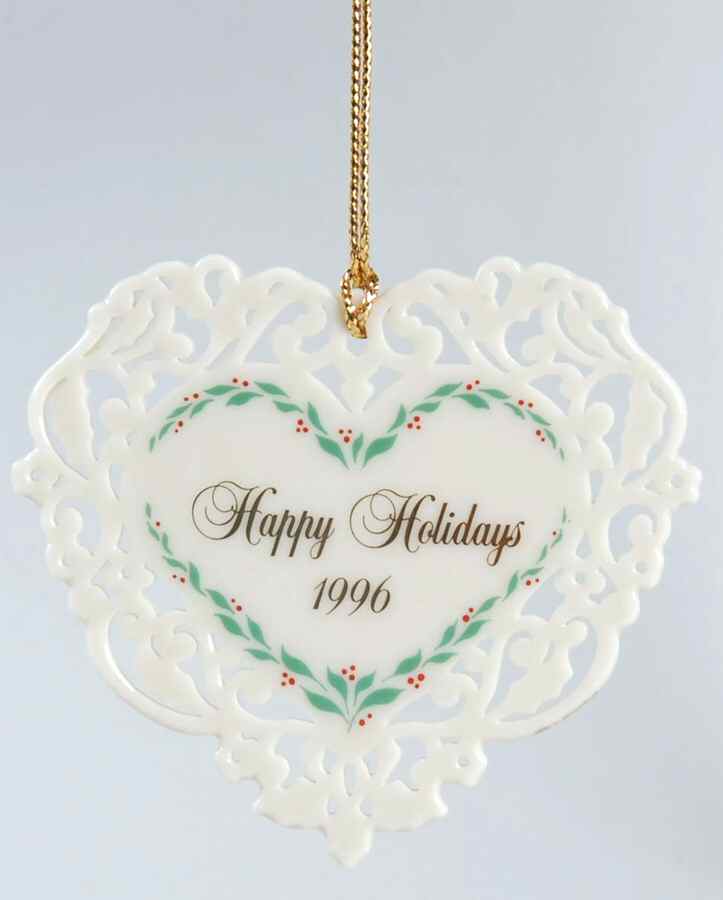 Lenox Christmas Ornament Happy Holidays - Boxed by Lenox-1