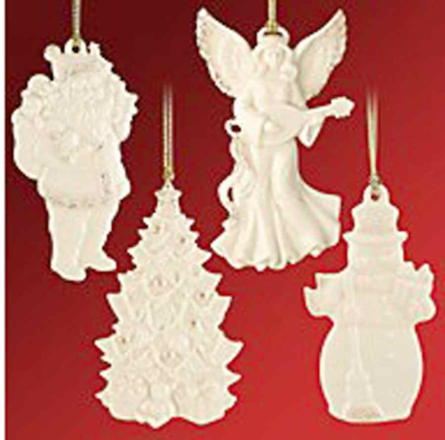 Lenox Christmas Ornament Charm Ornaments (S/4) - Boxed by Lenox-1