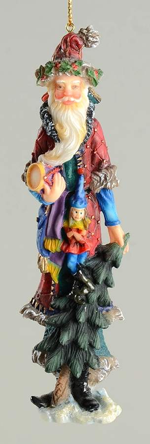 Lenox Christmas Ornament The Tree Bearer-Pencil Santa - No Box by Lenox-1