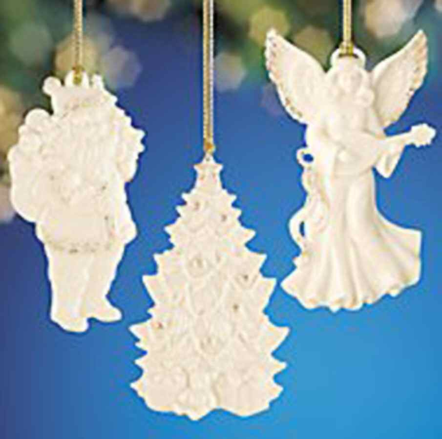 Lenox Christmas Ornament Charm Ornaments (S/3) - Boxed by Lenox-1