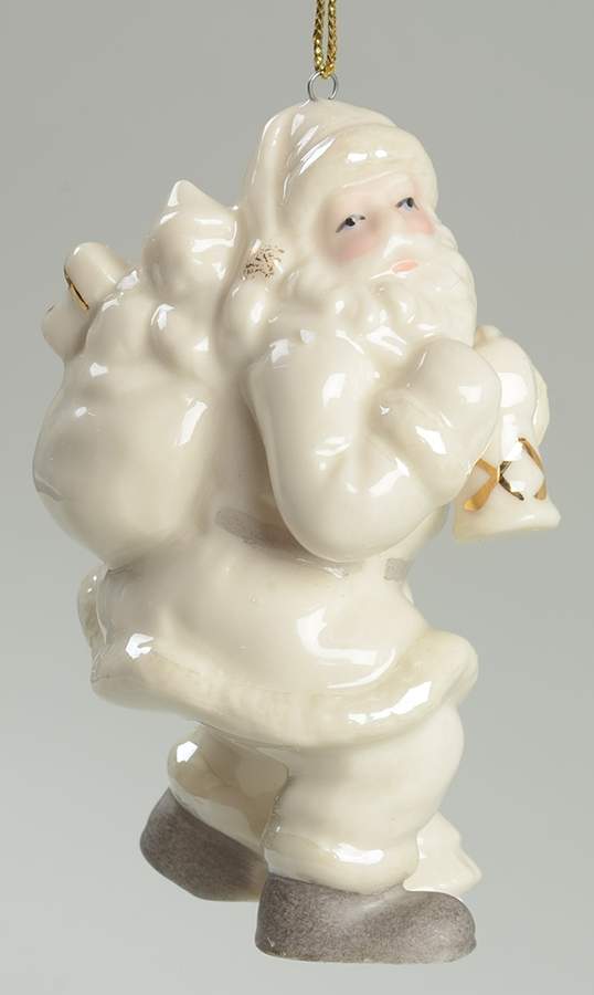 Lenox Christmas Ornament Santa W/ Lantern Ornament - Boxed by Lenox-1