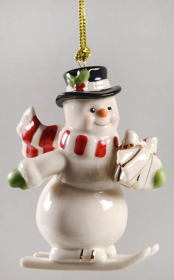 Very Merry Ornaments Very Merry Snowman - Boxed by Lenox-1