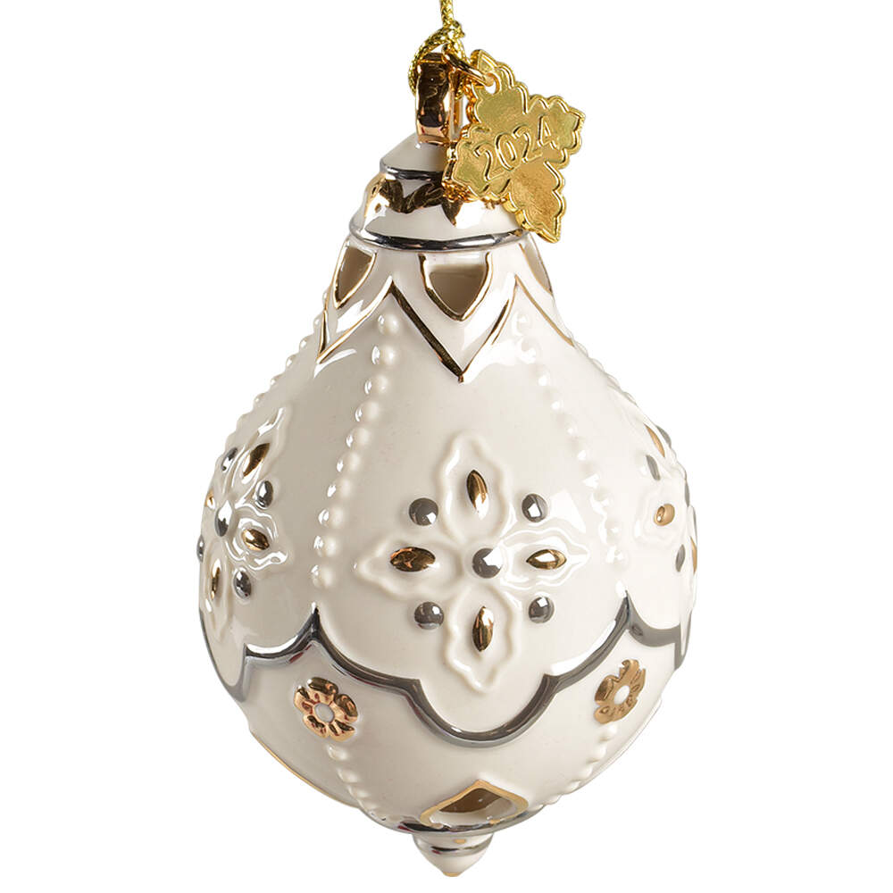 Annual Christmas Ornament 2024-Annual Ornament - Boxed by Lenox-1
