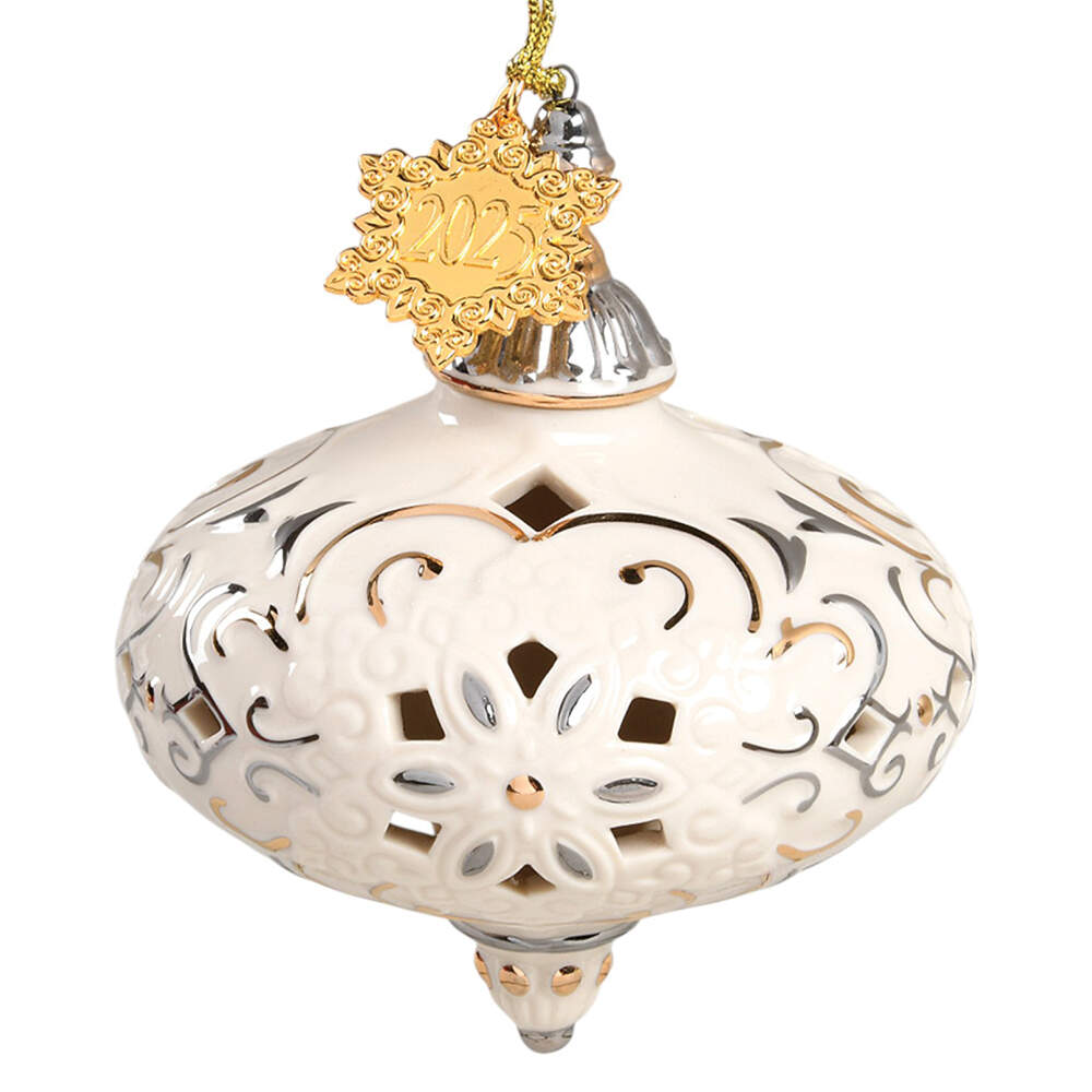Annual Christmas Ornament 2025-Annual Ornament - No Box by Lenox-1